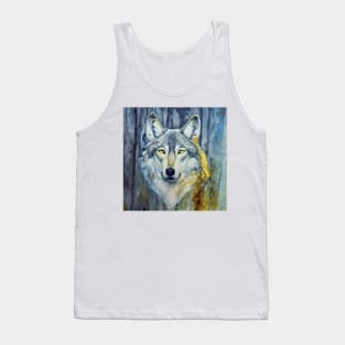 Image of a wolf Tank Top